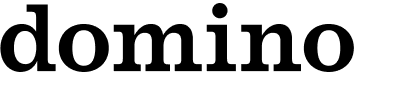 Logo for Domino